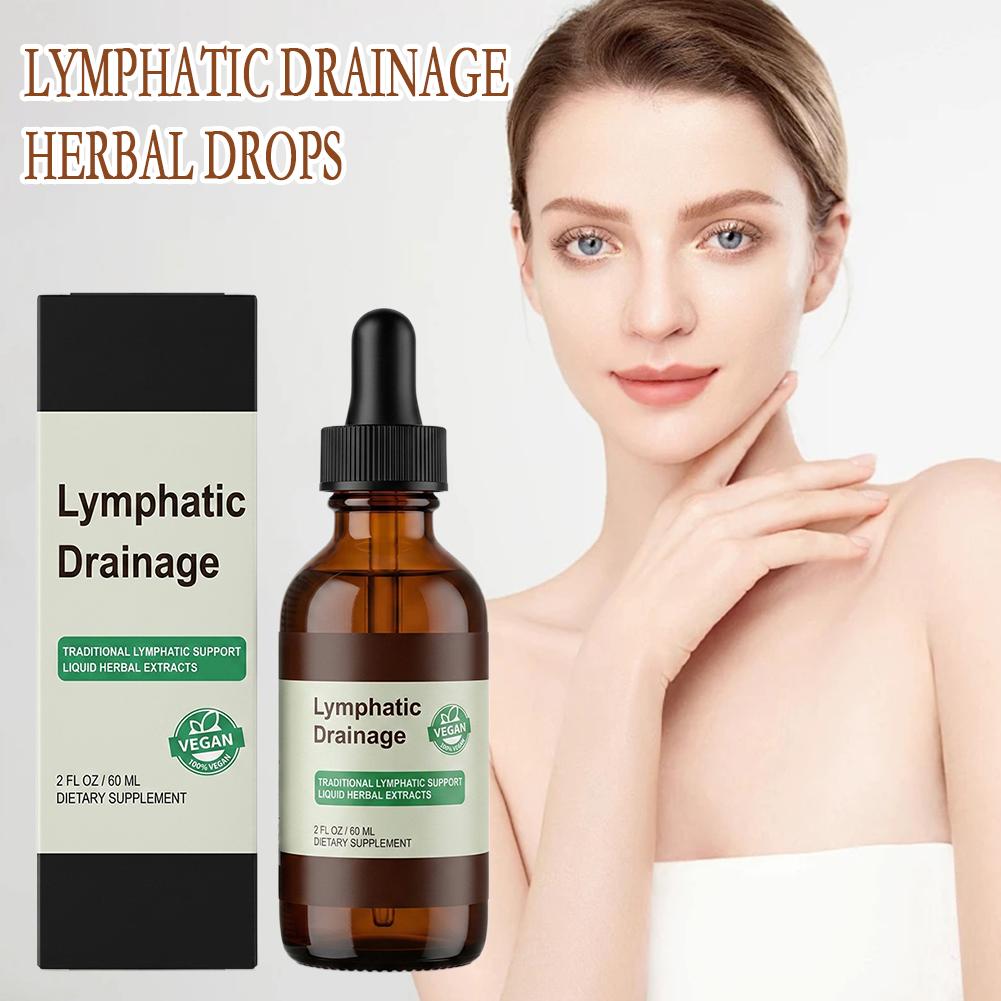 Herbal Wellness Drops - 60ml Ziołowe Krople do Drenażu Limfatycznego