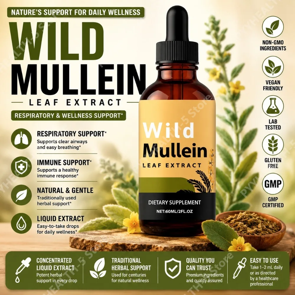 Herbal Wellness Drops - Krople z liści koziorożca z imbirem,