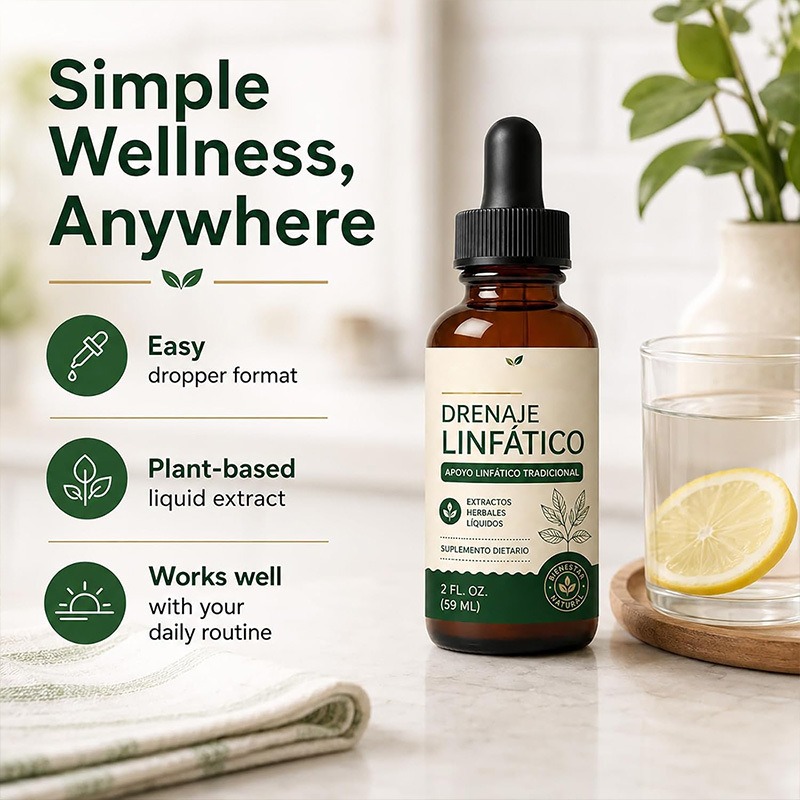 Herbal Wellness Drops - 59ml Naturalne ziołowe krople wspomagające drenaż
