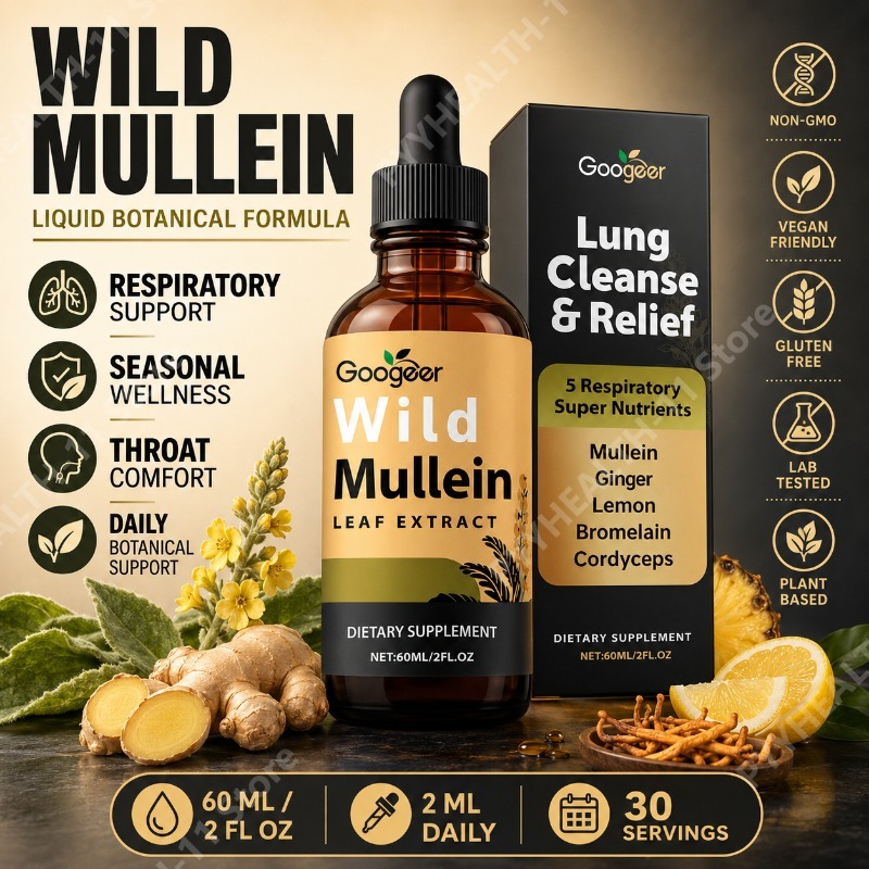 Herbal Wellness Drops - Mullein Liquid Drops Herbal Blend z