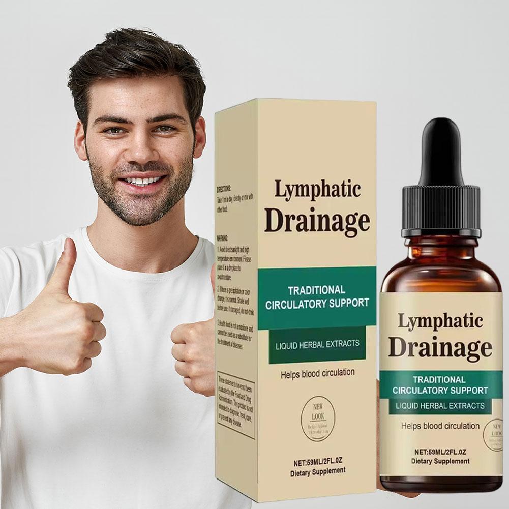 Herbal Wellness Drops - Krople na oczyszczenie limfatycznej układania krążenia,