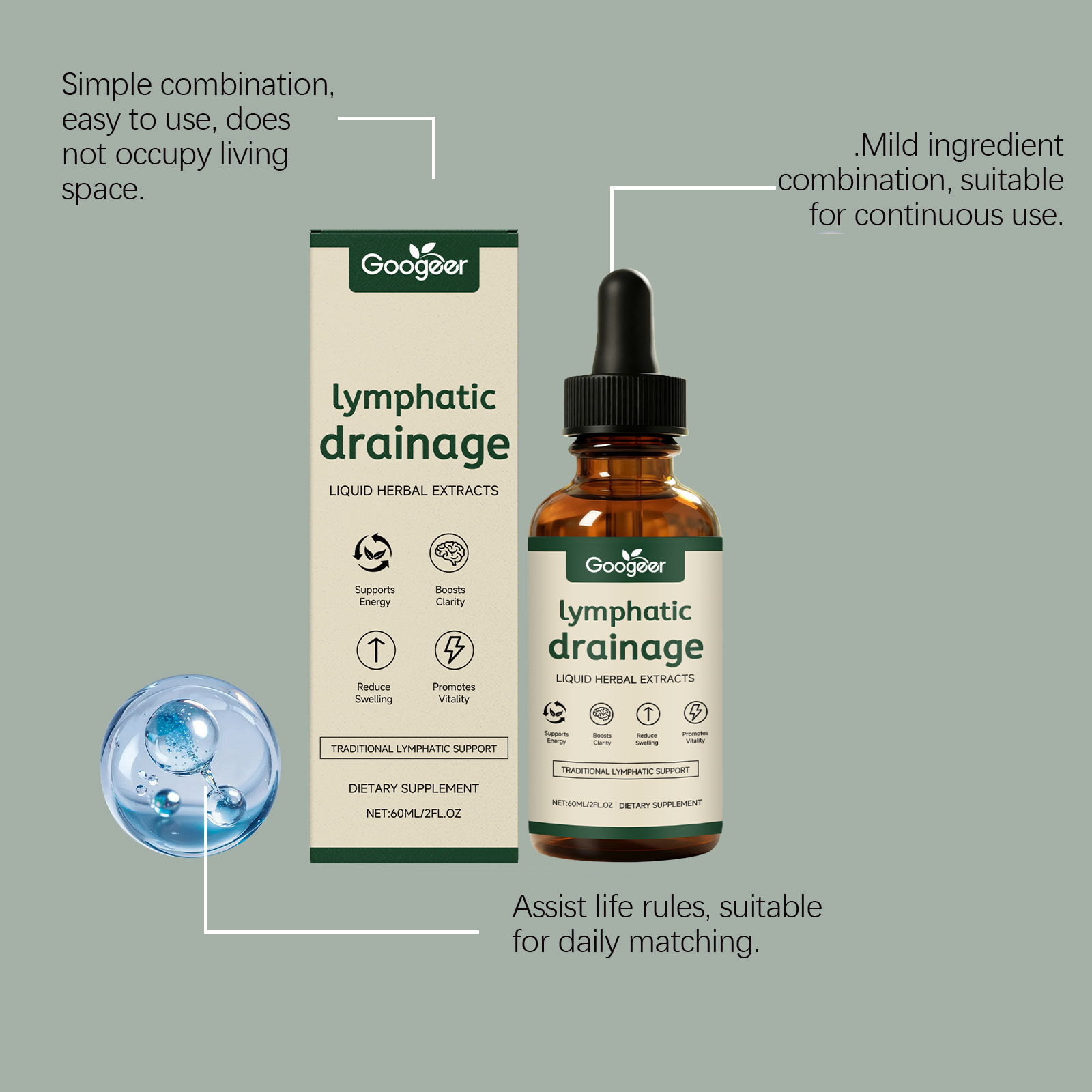 Krople do drenażu limfatyczneg – Herbal Wellness Drops recenzja i cena