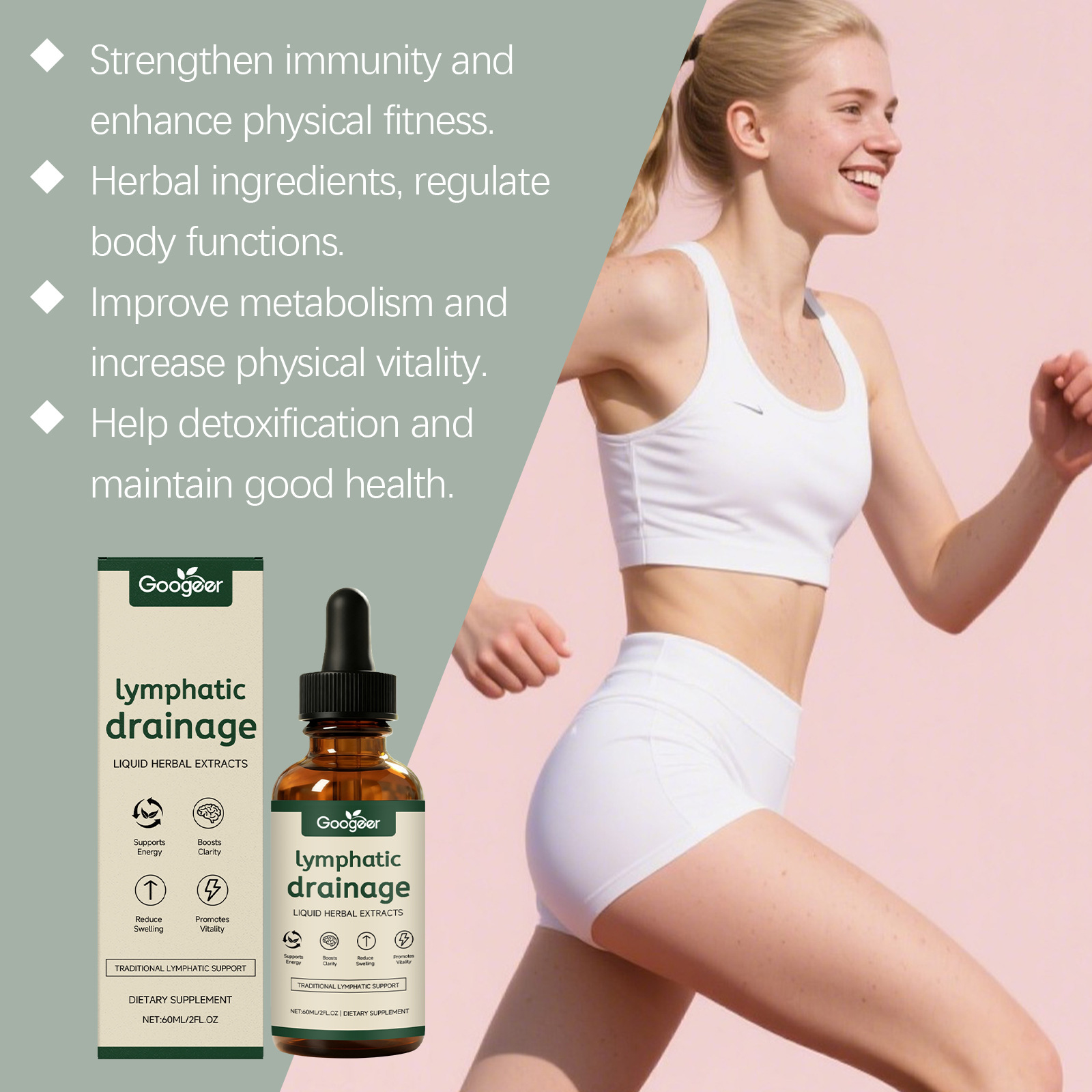 Krople do drenażu limfatyczneg – Herbal Wellness Drops recenzja i cena