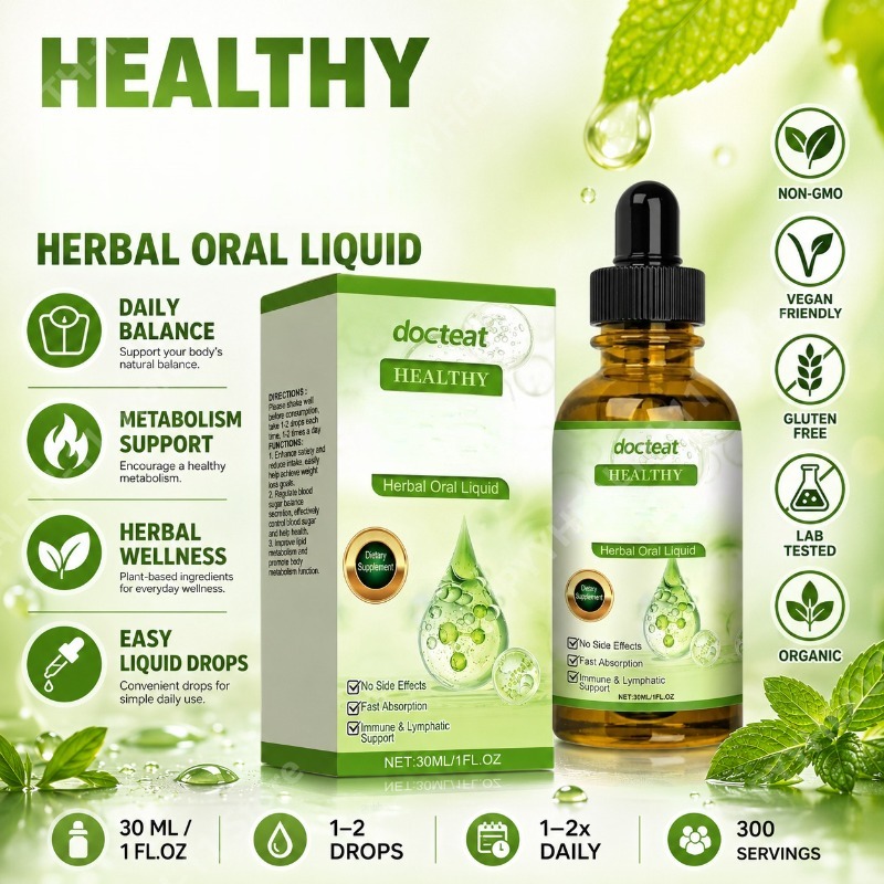 Ekstrakt z liści mięty i witam – Herbal Wellness Drops recenzja i cena