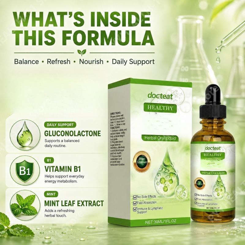 Ekstrakt z liści mięty i witam – Herbal Wellness Drops recenzja i cena